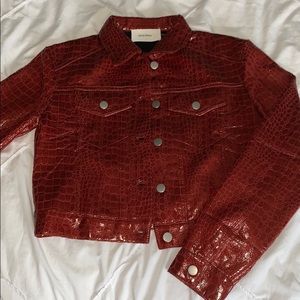 Red vintage jacket from 12thbtribe